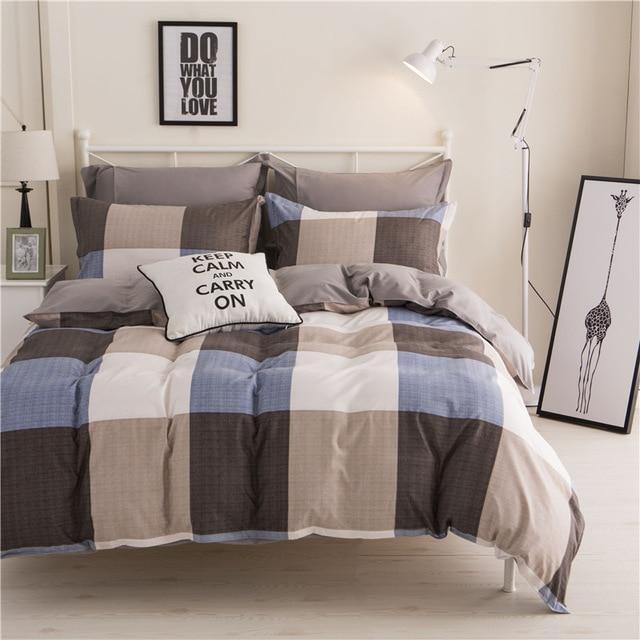 Unihome polyester microfiber Duvet Cover Set 1pc Duvet Cover 1pc Bed Sheet Set 2pcs Pillowcase Full/Queen/King Size Bedding Set