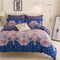 Unihome polyester microfiber Duvet Cover Set 1pc Duvet Cover 1pc Bed Sheet Set 2pcs Pillowcase Full/Queen/King Size Bedding Set-AS 16-Full-JadeMoghul Inc.