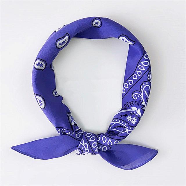 Unisex Cotton Blend Hip Hop Bandana Headwear Hair Band Scarf Neck Wrist Wrap Band Magic  Head Square Scarf JadeMoghul Inc. 