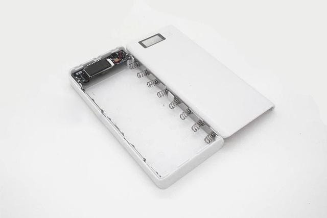 Universal 2A 8*18650  5x18650 LCD Dual USB Battery Charger Kit DIY 18650 box Power Bank Pack Case Charger with Flashlight phone