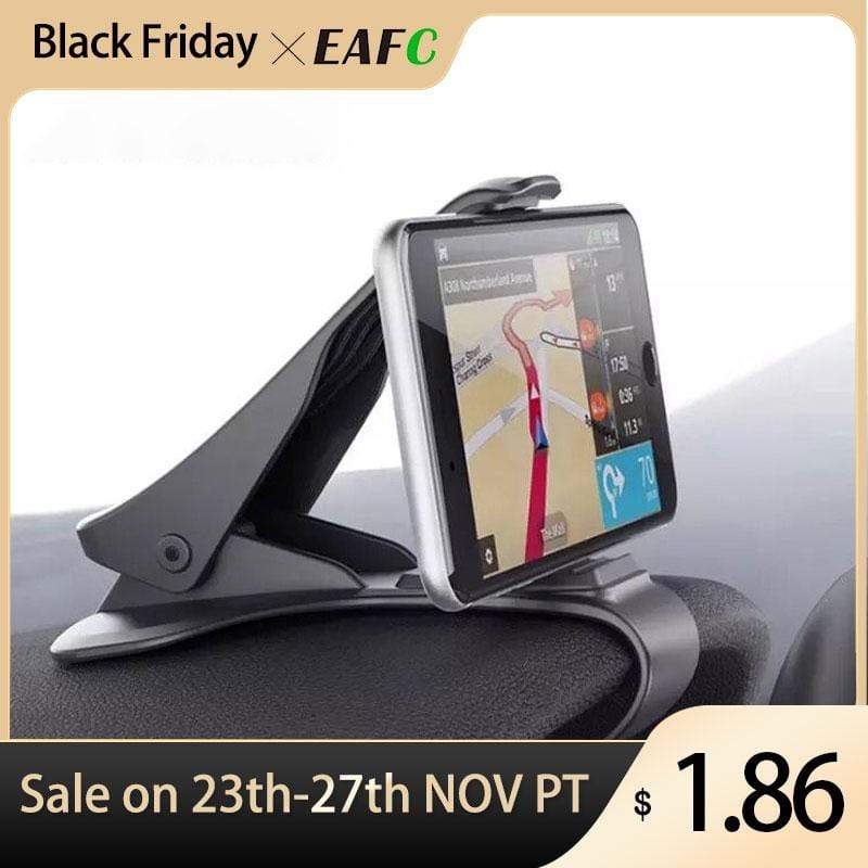 Universal Car Phone Holder GPS Navigation Dashboard Phone Holder For Mobile Phone Clip Fold Holder Mount Stand Bracket JadeMoghul Inc. 