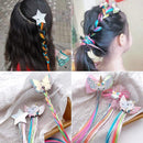 UNTAMED Children Colorful Wig Hairpins Hair Accessories Kids Girls Hairclip Fake Hair Twist Braid Headdress Hair Clips Barrettes AExp