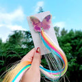UNTAMED Children Colorful Wig Hairpins Hair Accessories Kids Girls Hairclip Fake Hair Twist Braid Headdress Hair Clips Barrettes JadeMoghul Inc. 