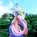 UNTAMED Children Colorful Wig Hairpins Hair Accessories Kids Girls Hairclip Fake Hair Twist Braid Headdress Hair Clips Barrettes JadeMoghul Inc. 