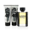 Uomo Coffret: Eau De Toilette Spray 100ml-3.4oz + Shampoo & Shower Gel 100ml-3.4oz + After Shave Balm 100ml-3.4oz - 3pcs-Fragrances For Men-JadeMoghul Inc.