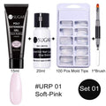 UR SUGAR 5pcs/Set  Nail Polish Gel Nail Kit 15ml Quick Building  UV Nail PolishGel Extensions Acrylic Gel Nail Art Set AExp