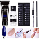 UR SUGAR 5pcs/Set  Nail Polish Gel Nail Kit 15ml Quick Building  UV Nail PolishGel Extensions Acrylic Gel Nail Art Set AExp