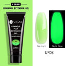 UR SUGAR 5pcs/Set  Nail Polish Gel Nail Kit 15ml Quick Building  UV Nail PolishGel Extensions Acrylic Gel Nail Art Set AExp