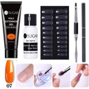 UR SUGAR 5pcs/Set  Nail Polish Gel Nail Kit 15ml Quick Building  UV Nail PolishGel Extensions Acrylic Gel Nail Art Set AExp