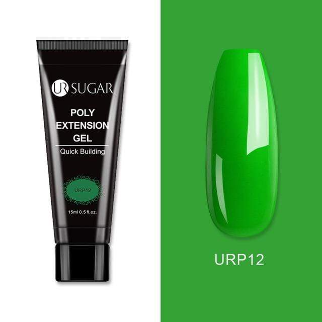 UR SUGAR 5pcs/Set  Nail Polish Gel Nail Kit 15ml Quick Building  UV Nail PolishGel Extensions Acrylic Gel Nail Art Set AExp