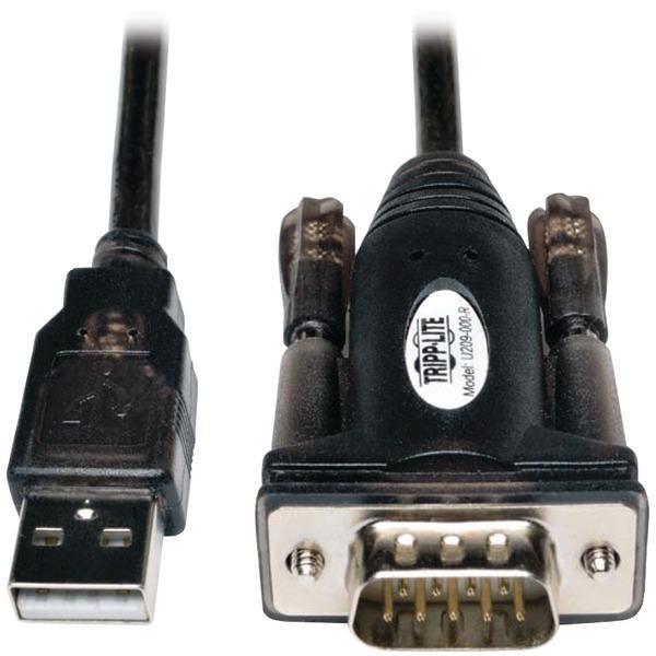 USB A-Male to D9-Male Serial Adapter Cable, 5ft-USB Peripherals & Accessories-JadeMoghul Inc.