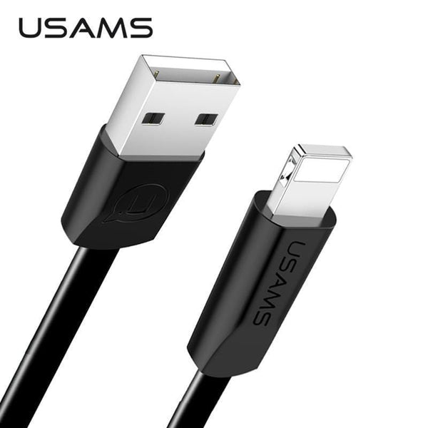 USB Cabel for iPhone X 5S 6 6S 7 8 , USAMS USB Cable for Lighting Fast Charging Cable for iOS iPad Sync Data Phone Cable word