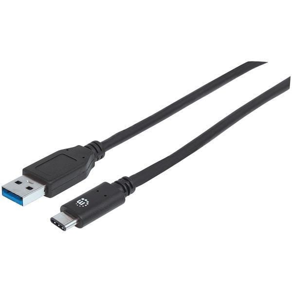 USB-C(TM) Male 3.0 to USB-A Male 2.0 Cable, 3ft