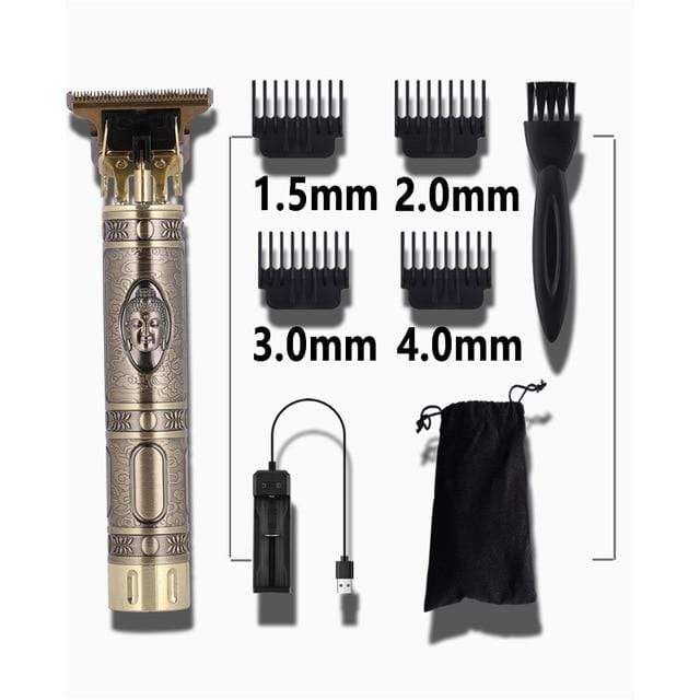 USB rechargeable Hair Trimmer barber LCD Hair Clipper Machine hair cutting Beard Trimmer for Men haircut Styling tool JadeMoghul Inc. 