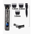 USB rechargeable Hair Trimmer barber LCD Hair Clipper Machine hair cutting Beard Trimmer for Men haircut Styling tool JadeMoghul Inc. 