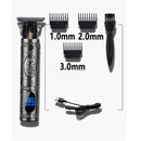 USB rechargeable Hair Trimmer barber LCD Hair Clipper Machine hair cutting Beard Trimmer for Men haircut Styling tool JadeMoghul Inc. 