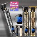 USB rechargeable Hair Trimmer barber LCD Hair Clipper Machine hair cutting Beard Trimmer for Men haircut Styling tool JadeMoghul Inc. 