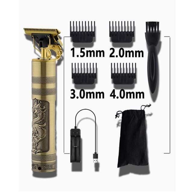 USB rechargeable Hair Trimmer barber LCD Hair Clipper Machine hair cutting Beard Trimmer for Men haircut Styling tool JadeMoghul Inc. 