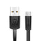 USB Type c cable, USAMS Original Data Sync Flat USB C Cable for Samsung s9 s8 USB cable 2A faster charger cable usb type c