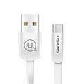 USB Type c cable, USAMS Original Data Sync Flat USB C Cable for Samsung s9 s8 USB cable 2A faster charger cable usb type c