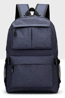 USB Unisex Design Backpack - Casual Canvas Laptop Fashion Backpacks