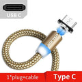 USLION 3M Magnetic Micro USB Cable For Samsung Android Mobile Phone Type-c Charging For iPhone XS XR 8 Magnet Charger Wire Cord AExp