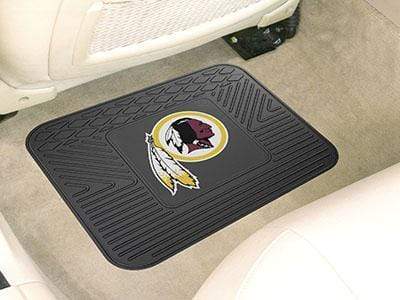 Utility Mat Rubber Car Floor Mats NFL Washington Redskins Utility Car Mat 14"x17" FANMATS