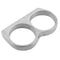 Valily Jewelry Two Finger Ring Vintage Stainless steel Rings Cool Punk Party Big Statement fashion ring Men finger ring
