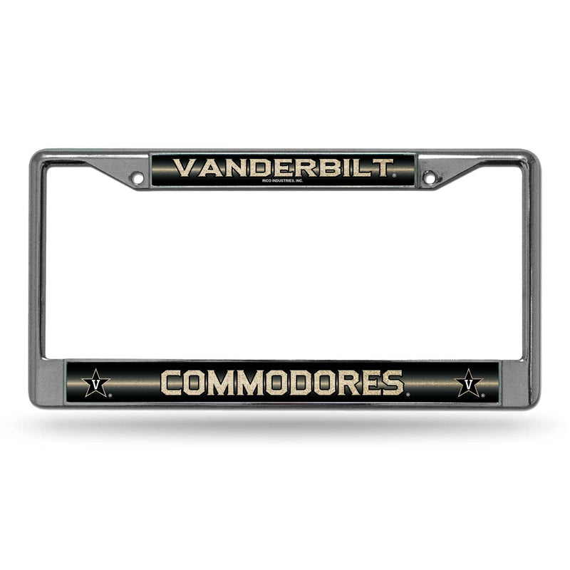 Audi License Plate Frame Vanderbilt Bling Chrome Frame