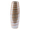 Vases Ceramic Vase - 5.1" X 5.1" X 14" Versatile Lined Ceramic Vase HomeRoots