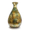 Vases Ceramic Vase - 9" X 6'.25" X 18'.5" Turquoise, Copper and Bronze Ceramic Floor Vase HomeRoots