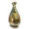 Vases Ceramic Vase - 9" X 6'.25" X 18'.5" Turquoise, Copper and Bronze Ceramic Floor Vase HomeRoots