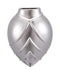 Vases Cheap Vases - 2.8" x 6.1" x 8.1" Matte Silver, Stoneware, Rayas Wall Vase HomeRoots