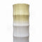 Vases Decorative Vases - 7" X 7" X 24" Gray Bamboo  Chute Vase HomeRoots