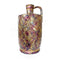 Vases Flower Vase - 8'.25" X 8" X 15" Amber, Pink, Purple Ceramic Foiled & Lacquered Damask Stamped Jug Vase HomeRoots