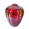 Vases Gold Vase - 9'.75" X 9'.75" X 11'.75" Copper, Red, Gold Ceramic Foiled & Lacquered Sculpted Gourd Vase HomeRoots