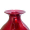 Vases Large Floor Vase - 14'.5" X 14'.5" X 19" Red Ceramic Lacquered Round Water Jar Vase HomeRoots