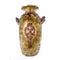 Vases Large Vase - 10'.75" X 7'.5" X 16'.25" Brown, Amber, Burgundy, Green Ceramic Foiled & Lacquered Amphora Vase HomeRoots