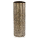 Vases Metal Vase - 5" x 5" x 15" Copper/Large - Cylinder Vase HomeRoots