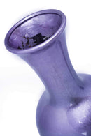 Vases Tall Floor Vases - 11" X 11" X 25" Purple And Aqua Ceramic Lacquered Ceramic Vase HomeRoots