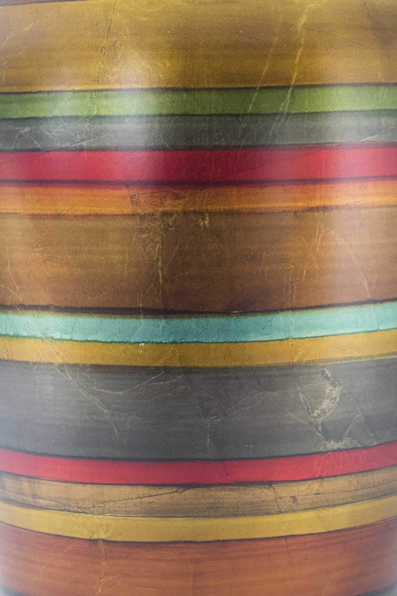 Vases Tall Floor Vases - 13" X 13" X 26" Gold, Bronze, Copper, Pewter, Red, Green And Blue Ceramic  Vase HomeRoots