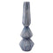 Vases White Vase - 11.4" X 11.4" X 34.4" Gorgeous And Artistic Blue And White Ceramic Vase HomeRoots