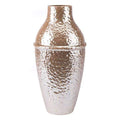 Vases Yellow Vase - 8.5" X 8.5" X 16.9" Textured Pearl Yellow Ceramic Vase HomeRoots