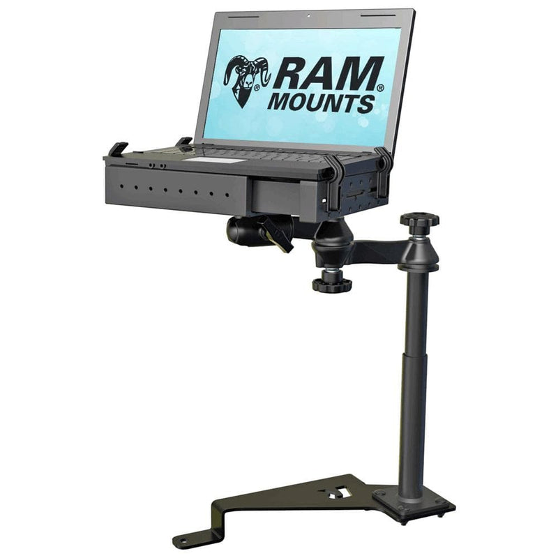 Vehicle Laptop Mounts RAM Mount No-Drill Laptop Mount Vehicle System f/17-20 Ford F-Series + More [RAM-VB-195-SW1] RAM Mounting Systems