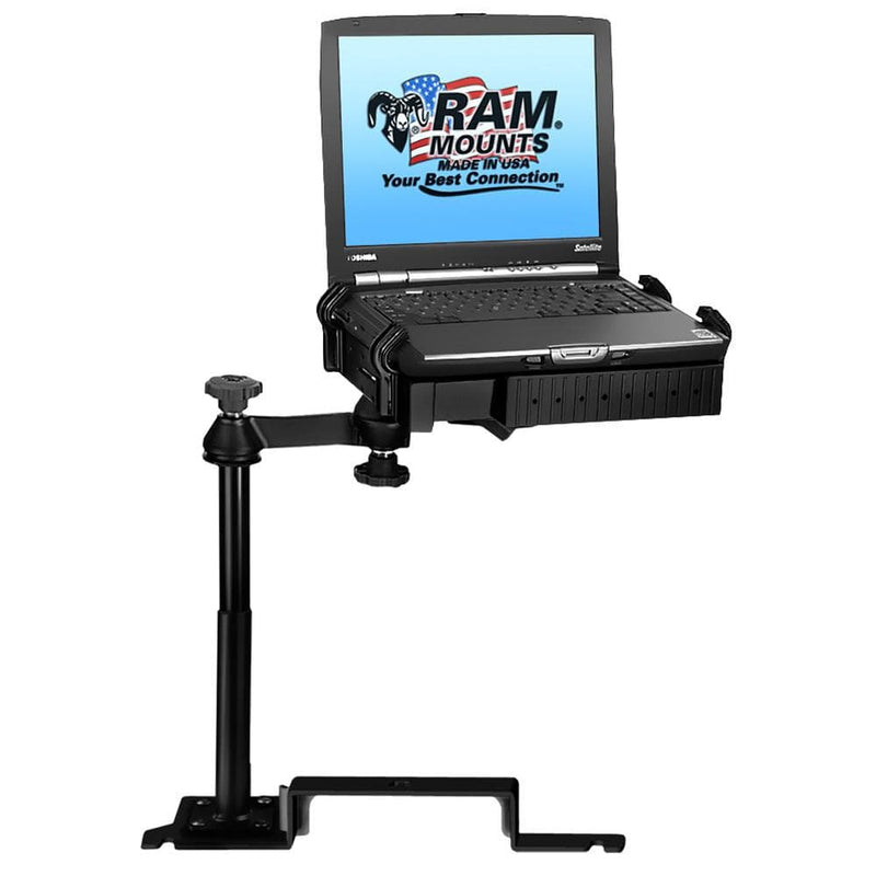 Vehicle Mounts RAM Mount No-Drill Laptop Mount f/Ford Explorer (2011-2012), Ford Police Interceptor Utility (2013) [RAM-VB-187-SW1] RAM Mounting Systems