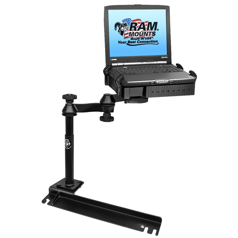 Vehicle Mounts RAM Mount No-Drill Laptop Mount f/Ford Transit Connect, Dodge Grand Caravan, Chrysler Town & Country [RAM-VB-175-SW1] RAM Mounting Systems