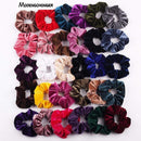 Velvet Scrunchie Hairband For Women Girls Elastic Hair Rubber Bands Hair Accessories Headband Gum Hair Tie Rope Ponytail Holder AExp