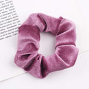 Velvet Scrunchie Hairband For Women Girls Elastic Hair Rubber Bands Hair Accessories Headband Gum Hair Tie Rope Ponytail Holder AExp