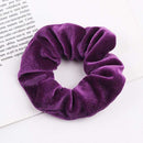 Velvet Scrunchie Hairband For Women Girls Elastic Hair Rubber Bands Hair Accessories Headband Gum Hair Tie Rope Ponytail Holder AExp
