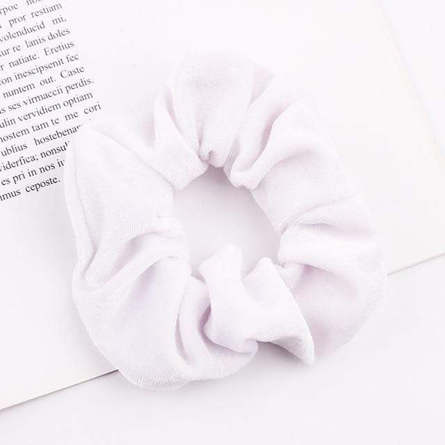 Velvet Scrunchie Hairband For Women Girls Elastic Hair Rubber Bands Hair Accessories Headband Gum Hair Tie Rope Ponytail Holder AExp